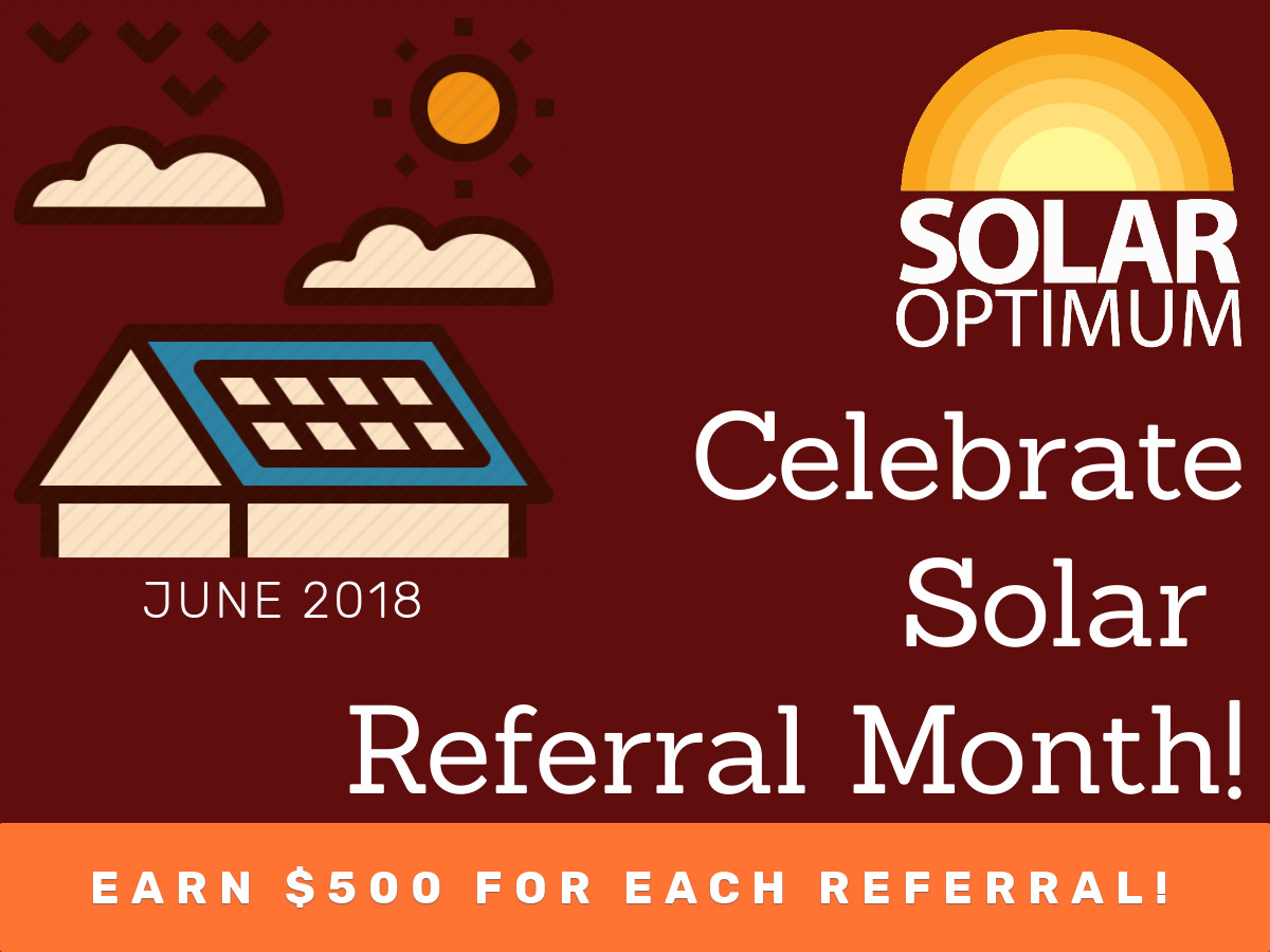 Celebrate June Solar Referral Month to Brighten Pockets and Homes!