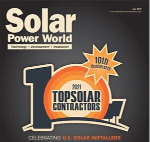 Solar Optimum Named #1 Solar & Battery Storage Installer and #2 Commercial Developer in California by Solar Power World