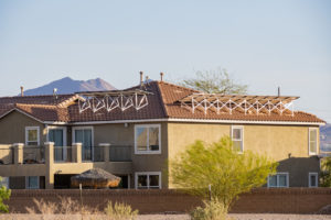 rooftop solar panels on a nevada home