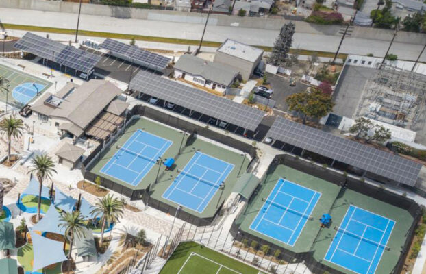 Working Hard and Playing Hard: Solar Optimum lights up the  new Fremont Park in Glendale, California