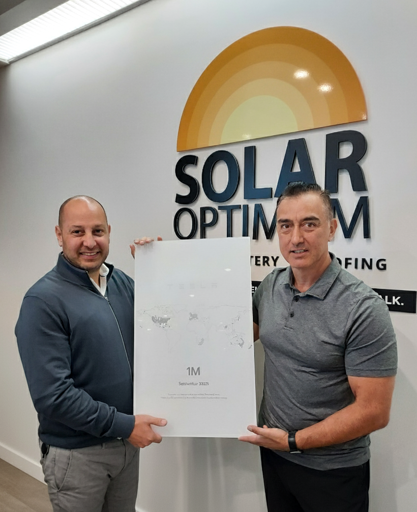 Solar Optimum Named the 1 Million Powerwall Award Winner